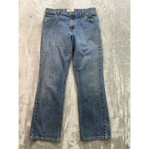 Vintage Levis Jean Womens Sz Misses 14 Med Blue Stretch Mid Rise Bootcut Western